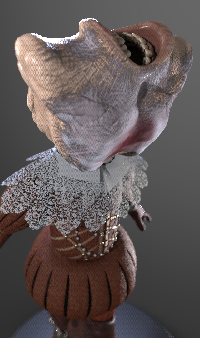 Mouthman3 - Textured - posed